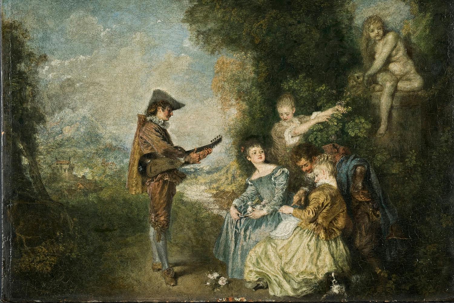 karlekslektionen antoine watteau